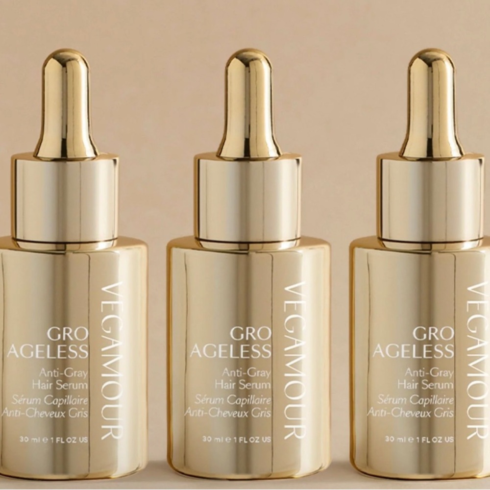 4 pack GRO Ageless Anti-Gray Hair Serum